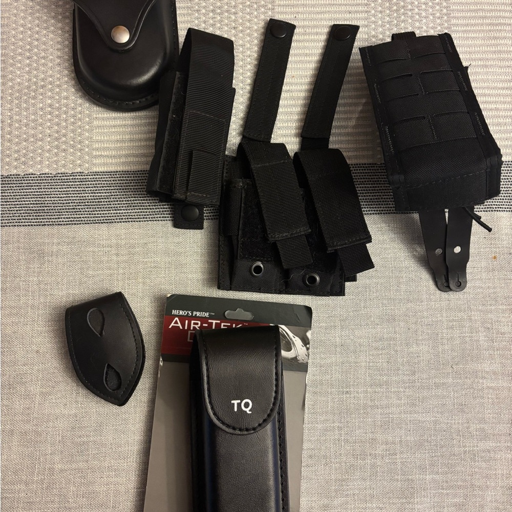 Black Tactical Gear Set